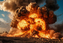 В Кривом Роге прогремело более десяти взрывов