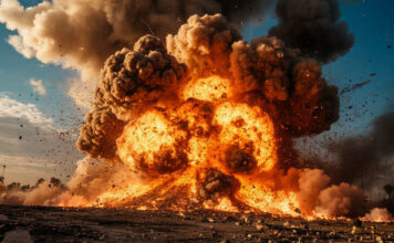 В Кривом Роге прогремело более десяти взрывов